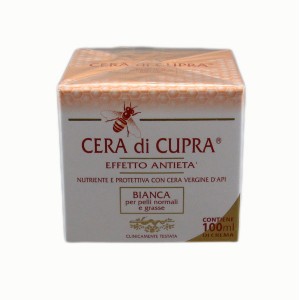 CERA DI CUPRA BIANCA 100 ML PELLI SECCHE 