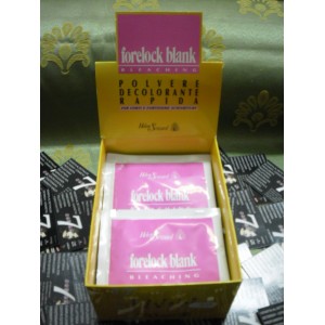 FORELOCK BLANK  BLEACHING POLVERE DECOLORANTE UNIVERSALE PER FORTI E FORTISSIME SCHIARITURE CONF.24 PZ DA 25 GR