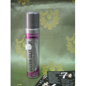 MINI LACCA SILVER GLITTER  CONCERTINO STYLING 75 ML